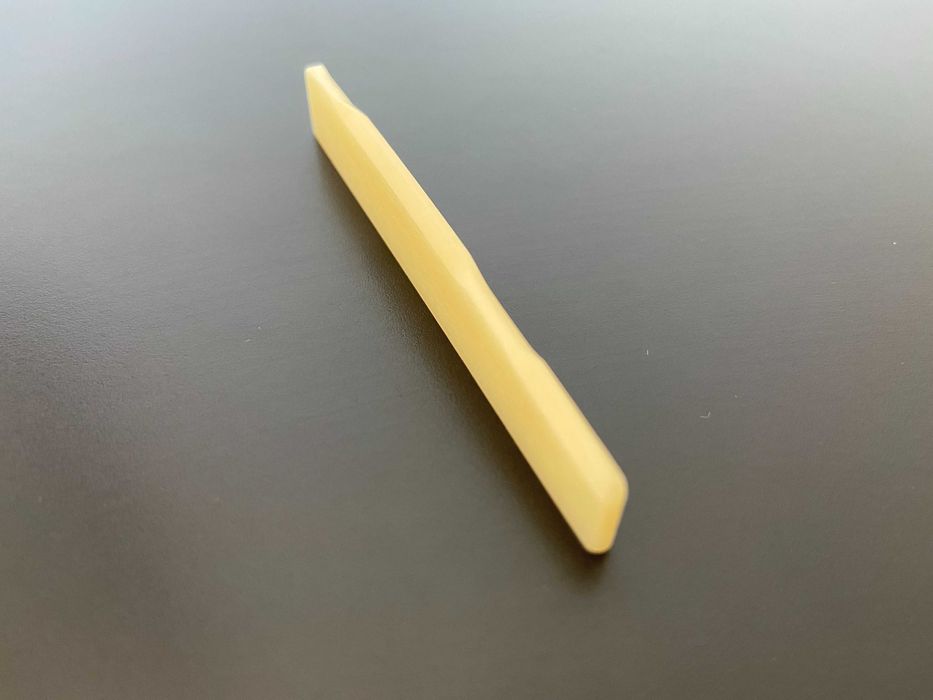 Sela / Rastilho em osso guitarra Folk Martin