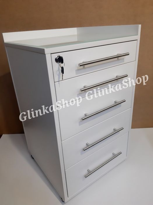 Тумба на п'ять ящиків шухляд стоматологічна Косметологічна Під апарат