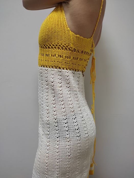 Літній сарафан ручної вязки