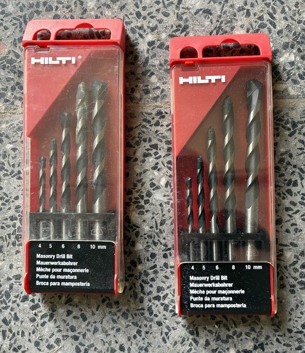 Broca MDB "HILTI" (p/alvenaria e gesso cartonado) Ø 4; 5; 6; 8 e 10