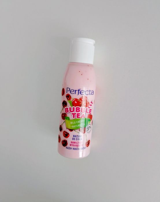 balsam do ciała to Perfecta Bubble Tea Wild Cherry & Matcha Tea
