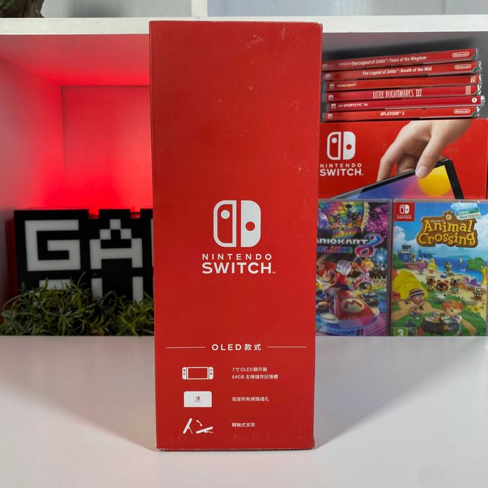Консоль Nintendo Switch OLED 64GB Blue Red Свіч Новий Запакований ОЛЕД