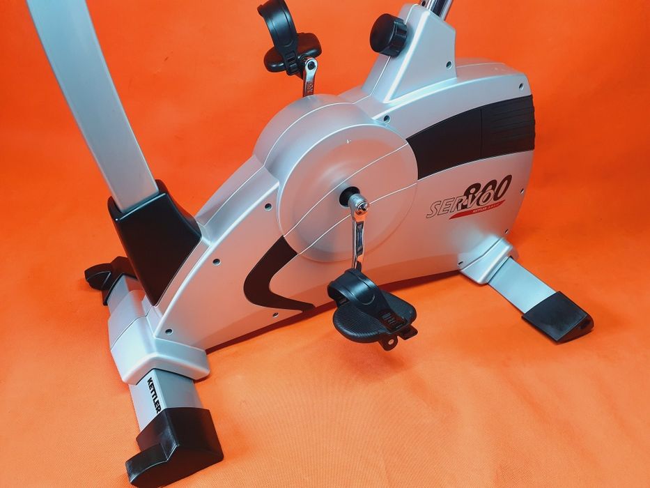 Piękny Idealny cichy kettler servo 800 rower treningowy elektro-mag.