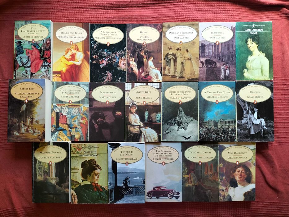 Literatura em língua inglesa, editora Penguin Books