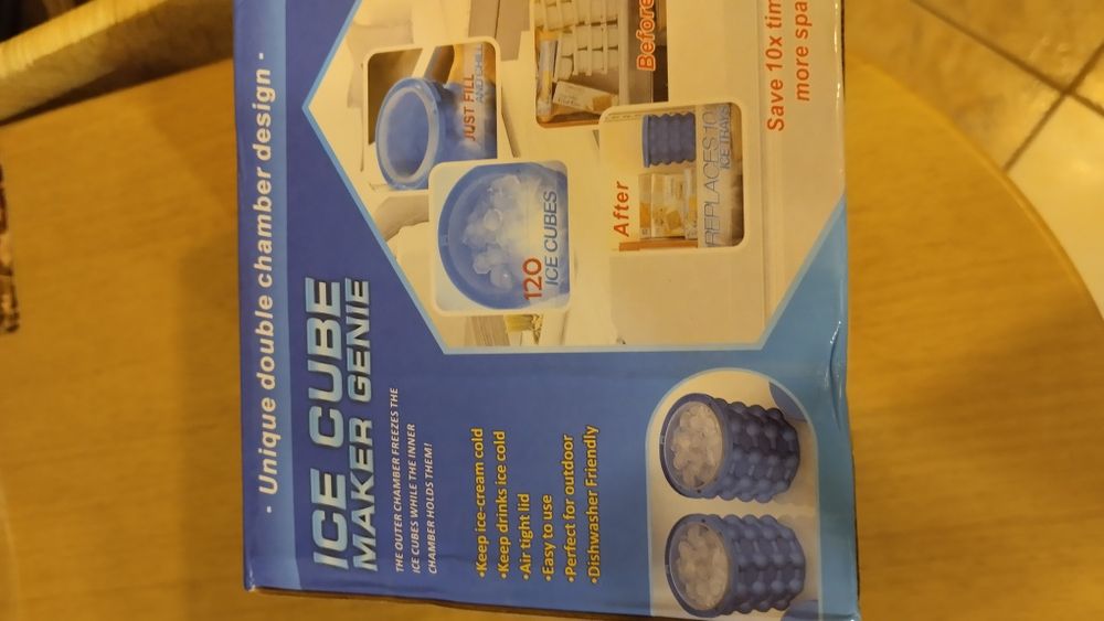 Pojemnik kulki do lodu. Nowe