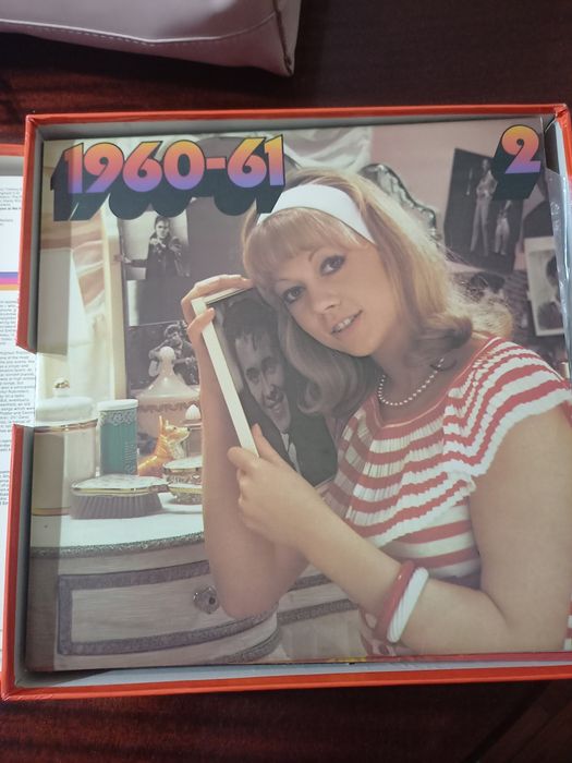 Caixa de 8 LPs da decada de 60