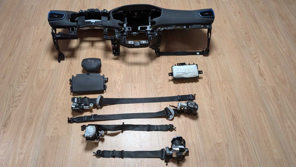 Conjunto Kit Airbags Tablier Hyundai Ioniq Original