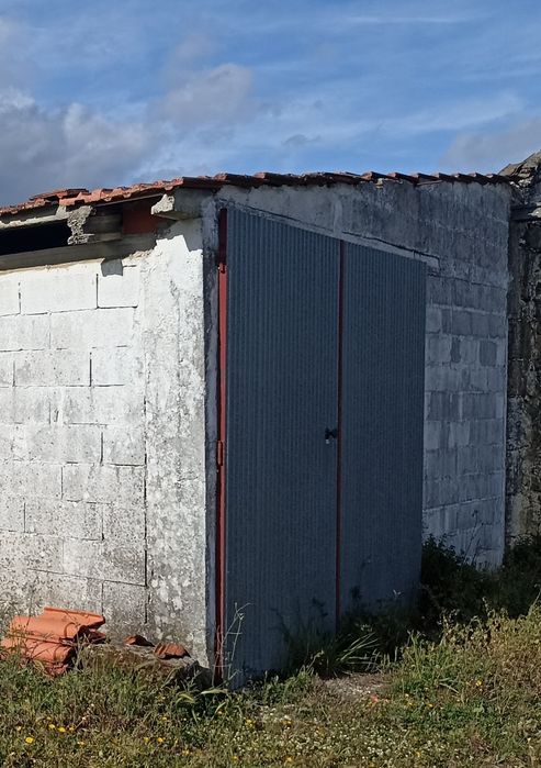 Portão de chapa 2 folhas