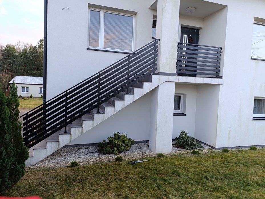 Balustrada balkonowa metalowa