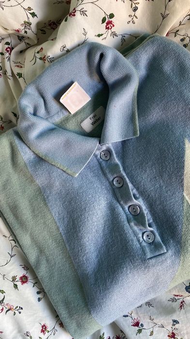 Sweter polo retro vintage retro