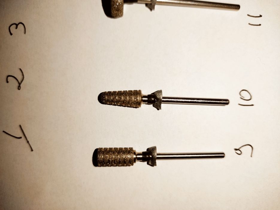 Brocas diamante prótese dentaria