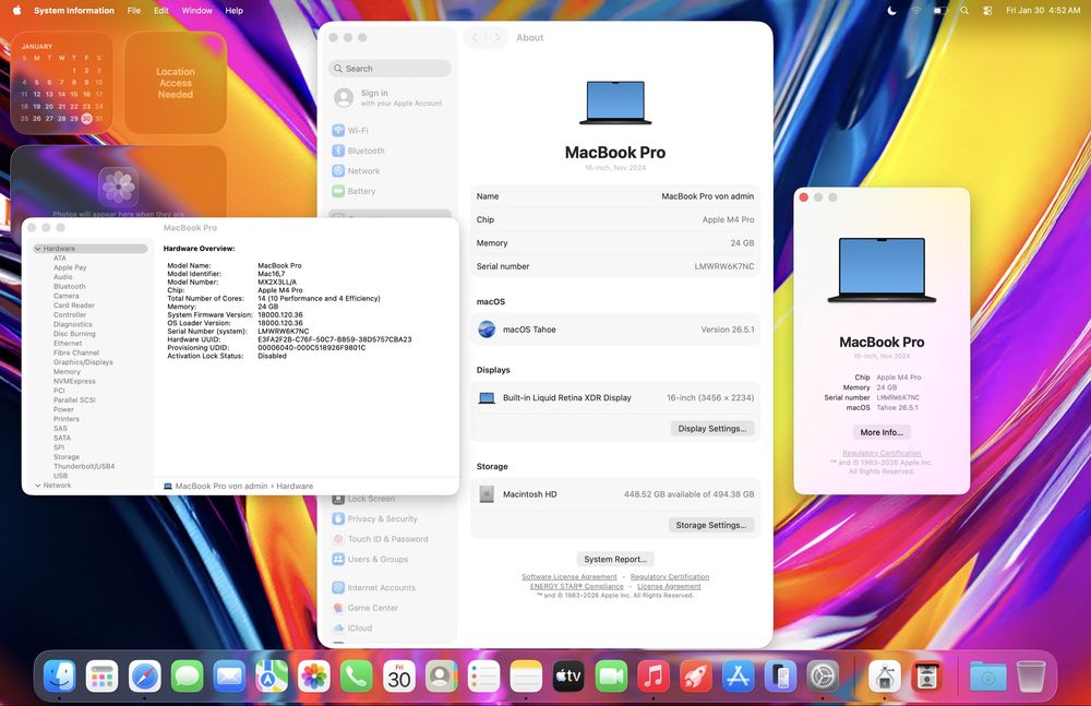 MacBook Pro 16 2025 M4 Pro 24Gb 512Gb - Магазин - ГАРАНТІЯ #121352