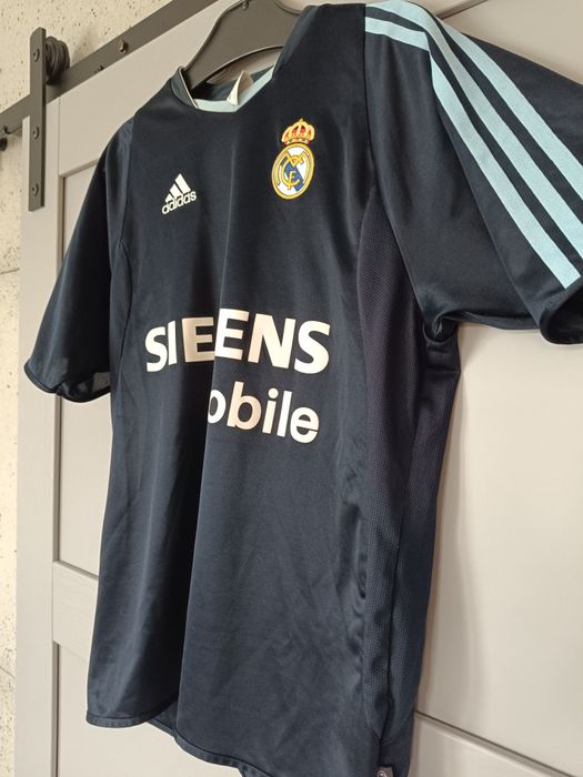Koszulka Real Madrid 2003-04 Away #23 Beckham Adidas Climalite Roz. S
