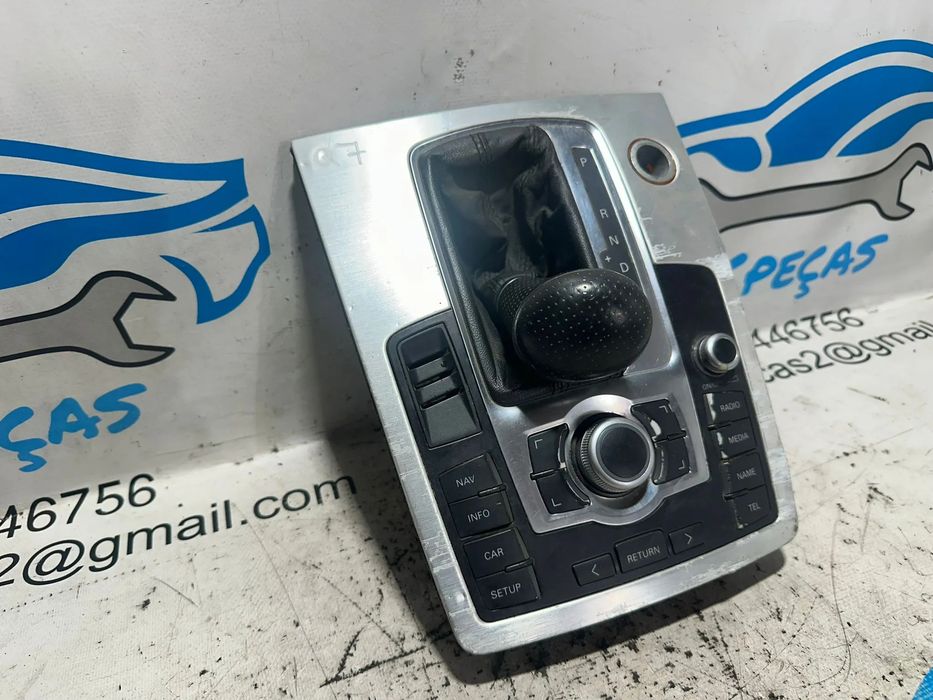 Manete Seletor Velocidades Automáticas Consola Central Original Audi