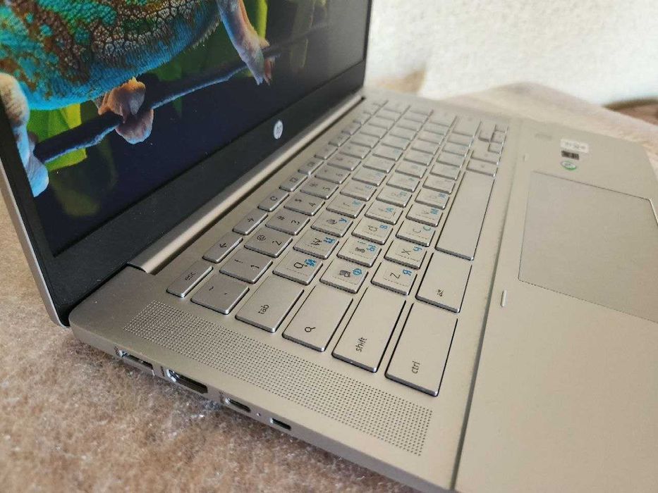 МАКСИМАЛЬНА КОМПЛЕКТАЦІЯ Хромбук HP PRO C640》14 IPS FULL HD》i7-10610》16GB RAM》 128GB》Метал  Ігровий ноутбук для навчання роботи додатків з Плеймаркет