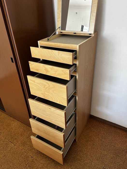Comoda malm 6 gavetas
