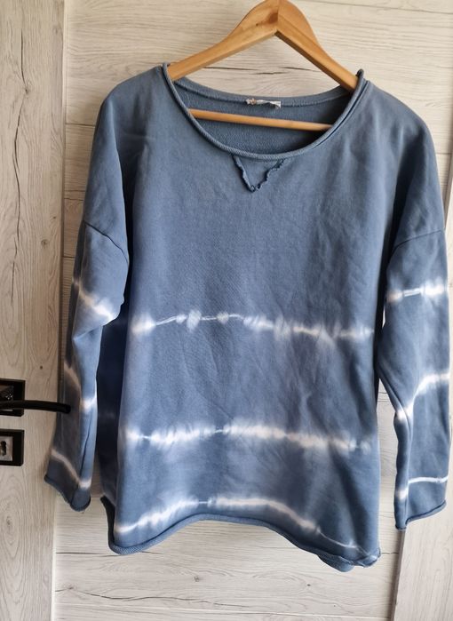 Bluza niebieska bawełniana  XL Italy