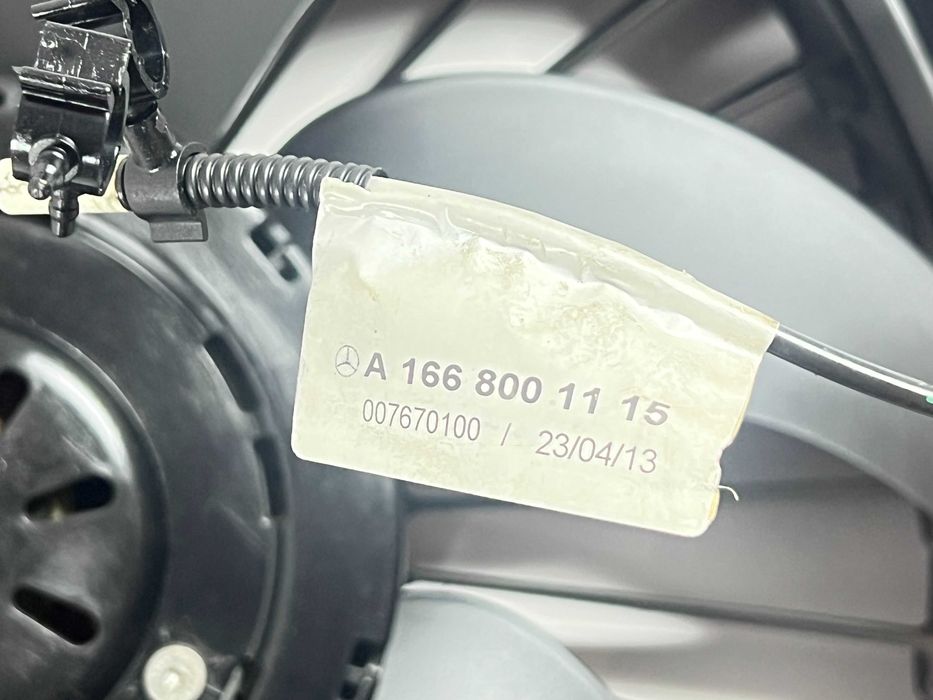Вентилятор охлаждения Mercedes ML W166 GLE вентилятор кондиционера