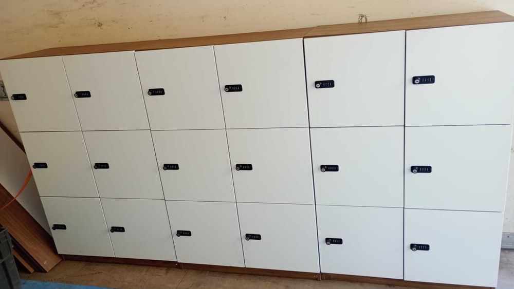 Locker 6 skrytek szafka na dokumenty lockery biuro dom szkoła recepcja