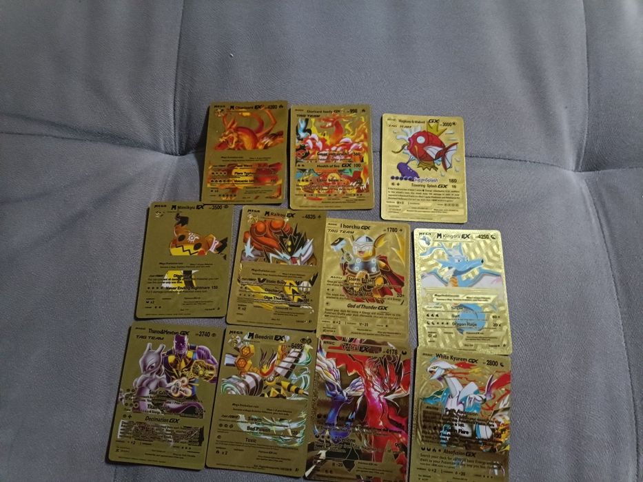 Золоті картки Покемон за 480