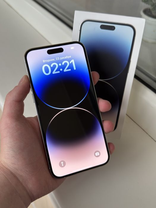 Iphone 14 Pro Max 128gb Silver Neverlock esim