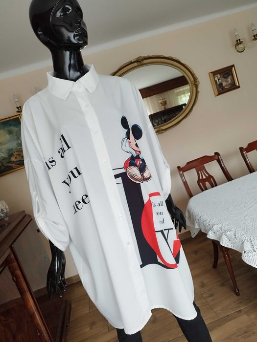 %_ITALY_seria Disney_MIKI_koszula/sukienka/tunika_MIKI love - 38/48