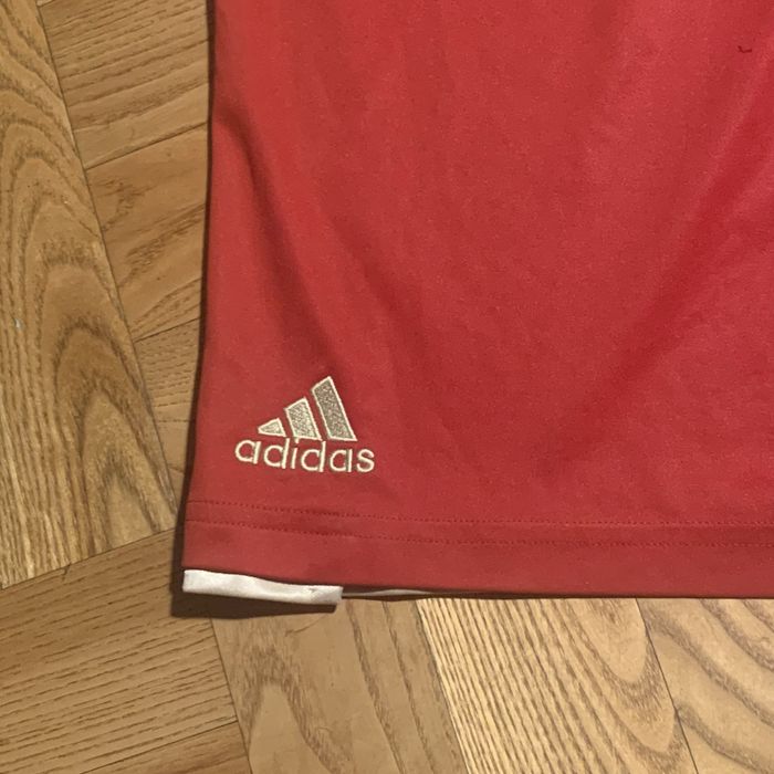 Młodzieżowe piłkarskie spodenki Adidas Climacool Bayern München