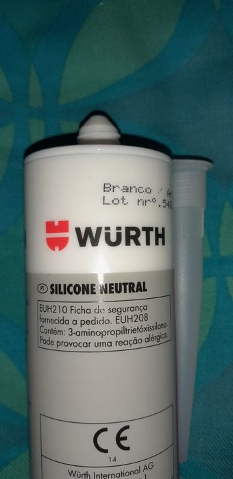 Silicone e cola e veda WURTH