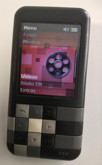 Creative Zen mp3 mp4