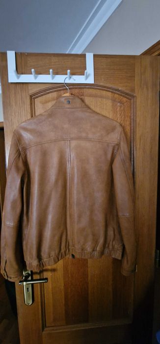 Blusão pele Massimo  Dutti