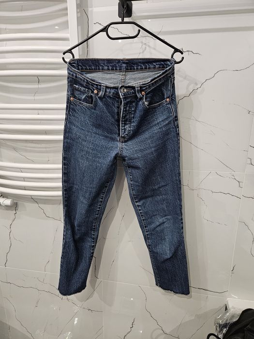 Spodnie damskie jeans ciemne