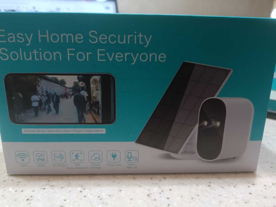 камера наблюдения MHK-G2-400Wс солнечной панелью и аккумулятором