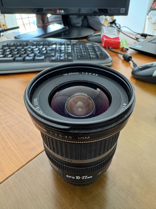 Lente Canon 10-22 EFS
