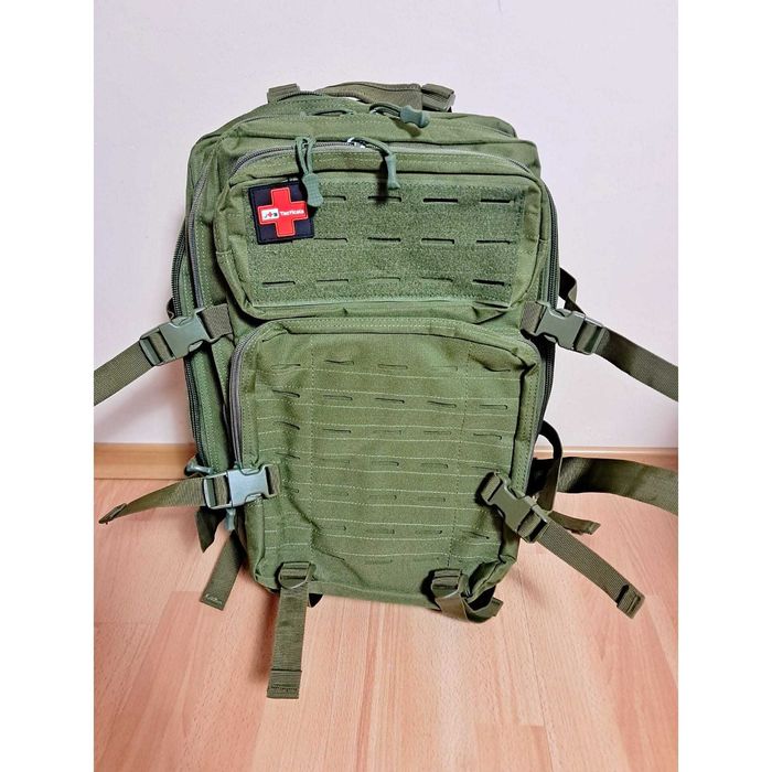 Solidny Plecak Wojskowy Taktyczny Turystyczny Militarny 45L Survival