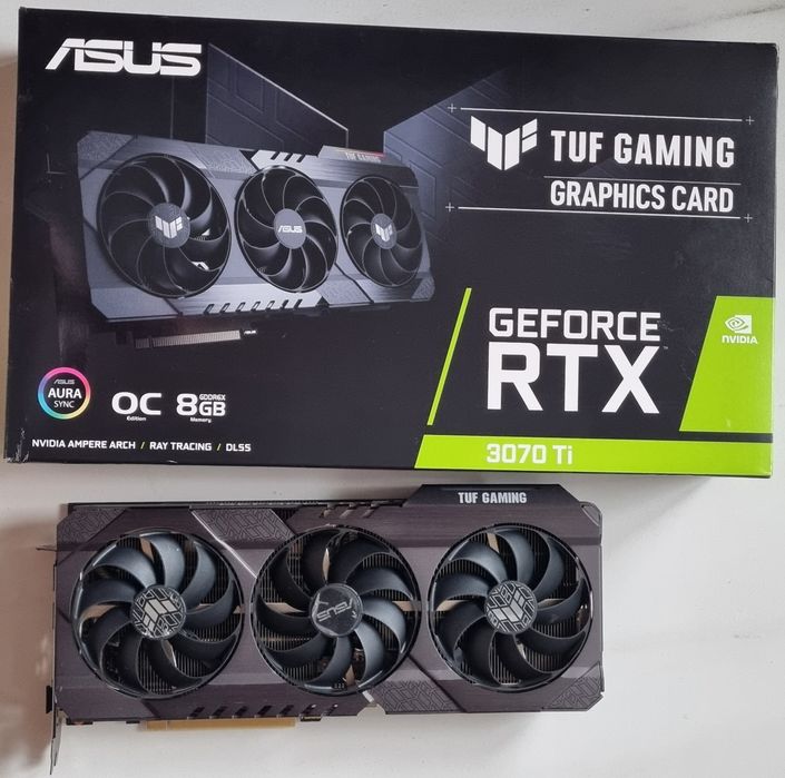 karta graficzna ASUS TUF Gaming GeForce RTX 3070 Ti OC Edition 8GB GDDR6X