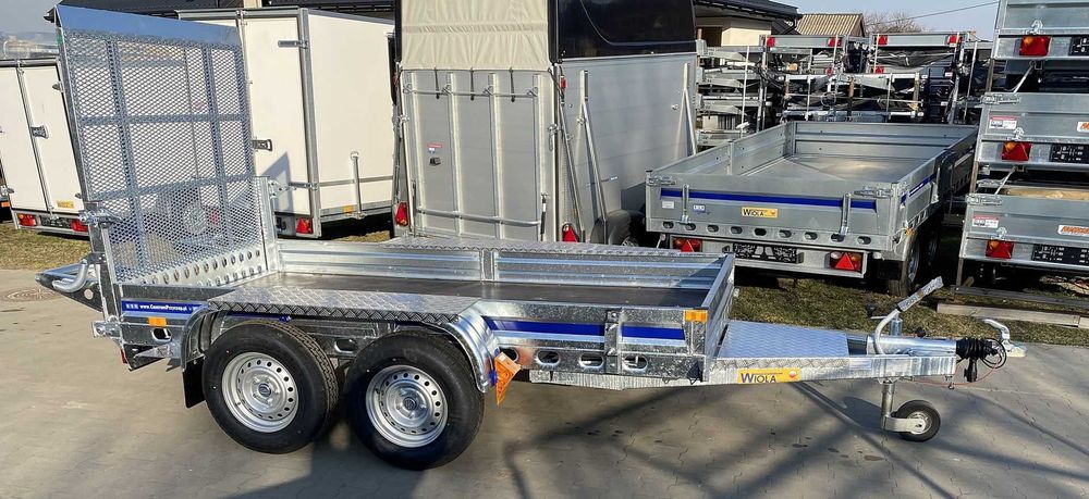 Przyczepa pod Minikoparkę Walec Wiola Budowlanka B2730/B2630 DMC2,7