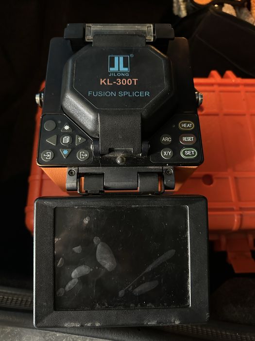 Spawarka do światłowodów fusion splicer jilong