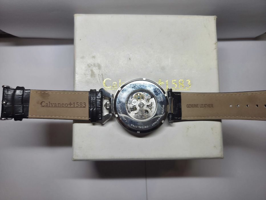 Calvaneo 1583 Caliber Steel Squelette – Relógio Automático