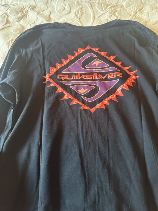 Quicksilver tshirt  manga comprida