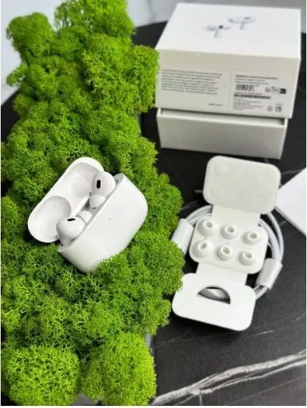 Apple AirPods Pro 2 lux !! Оригінал мікрофон + ШУМОПОГЛИНАННЯ !!