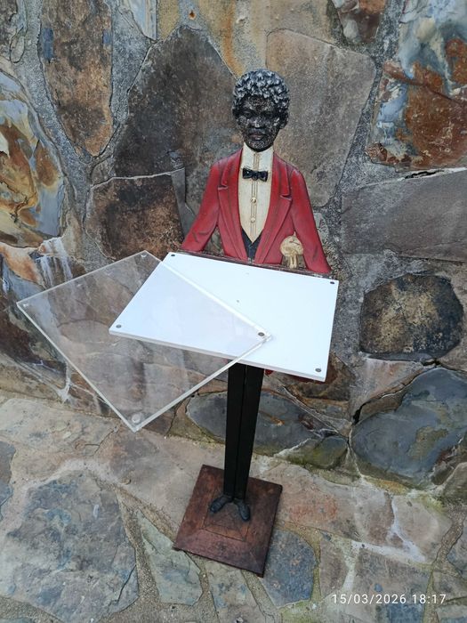 Blackmore Escultura Ferro Fundido Anos 20 Original 91 cm