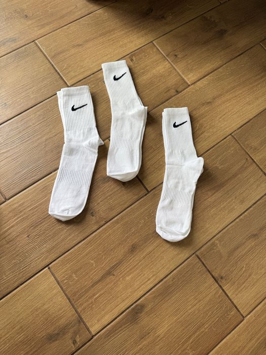 Skarpetki Nike biale