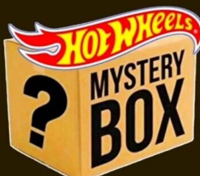Mystery box z hotwheels