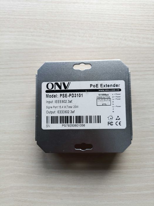 POE Extender ONV PSE-PD 3101  PoE-екстендер