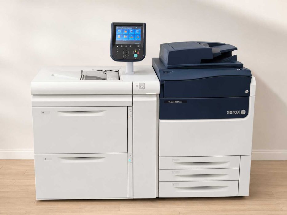 Drukarka Xerox Versant 180 Press + Vivid Kit (Biały, złoty, srebrny, clear)