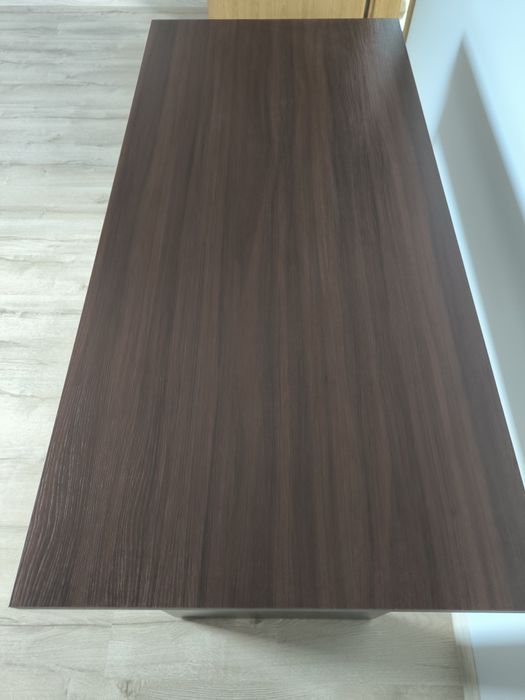 Biurko biurka kolor brązowy