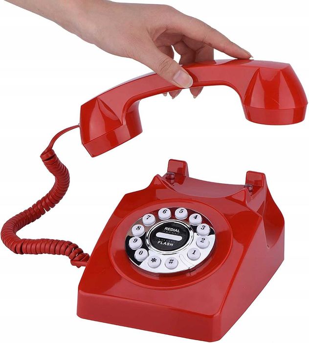Zabytkowy telefon stacjonarny , Klasyczny telefon retro