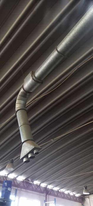 Tubos exaustão galv