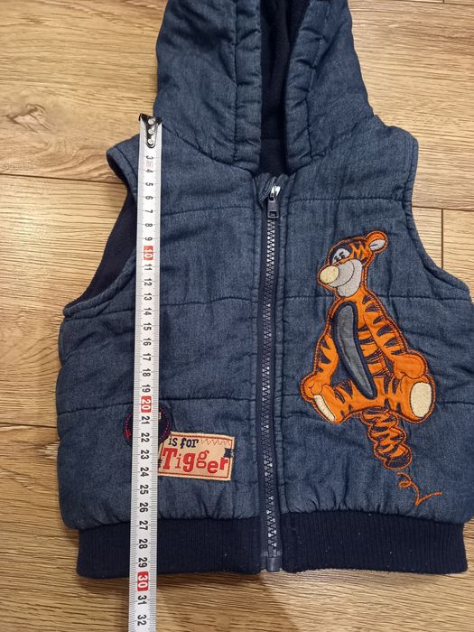 Bezrękawnik chlopiec rozm 74-80