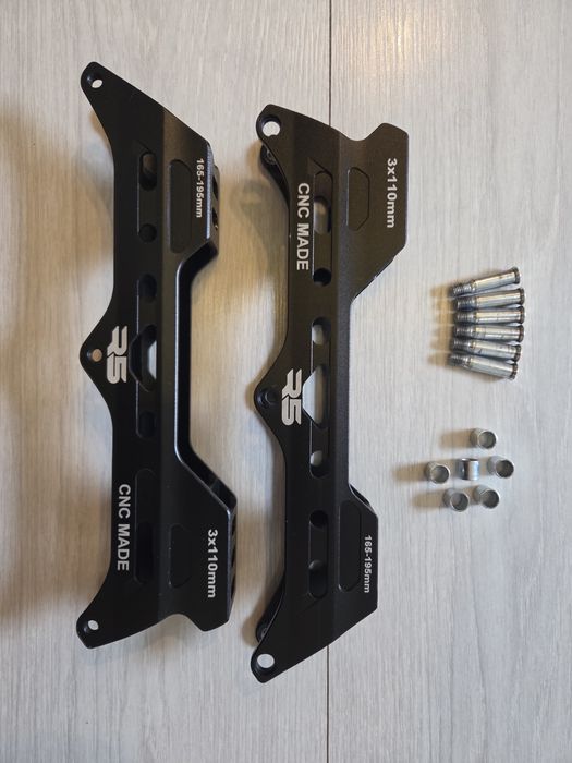 Płozy szyny do rolek 3x110mm